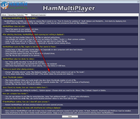 HamMultiPlayer多屏显示软件 1.0 绿色免费版