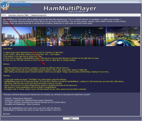 HamMultiPlayer多屏显示软件 1.0 绿色免费版