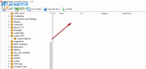 MailsDaddy Free MSG Viewer(MSG文件阅读器) 1.0 官方版