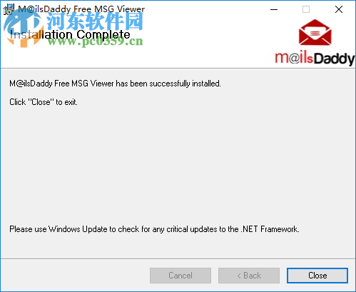 MailsDaddy Free MSG Viewer(MSG文件阅读器) 1.0 官方版