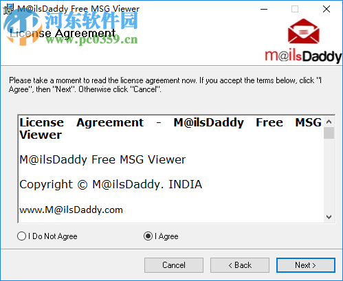 MailsDaddy Free MSG Viewer(MSG文件阅读器) 1.0 官方版