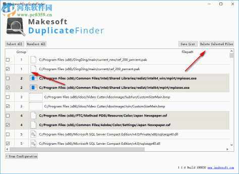 Makesoft DuplicateFinder(重复文件查找) 1.1.6 免费版