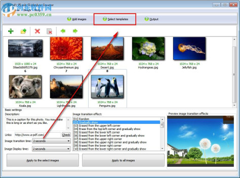 Boxoft Flash SlideShow Creator(Flash幻灯片制作软件) 1.1 官方版