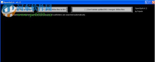 PS3大文件分割器(OpenSplit) 1.2 绿色版