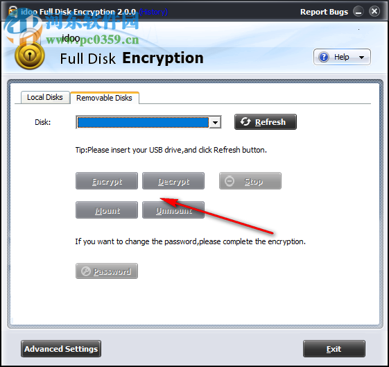 idoo Full Disk Encryption(磁盘加密工具) 2.0.0 官方版