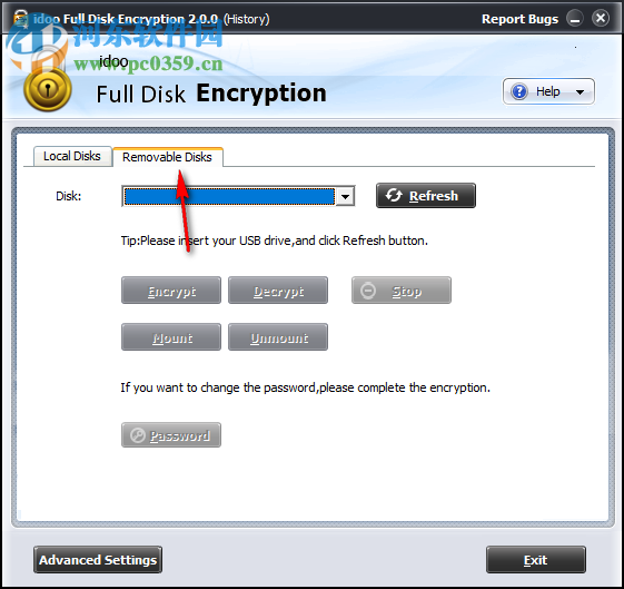 idoo Full Disk Encryption(磁盘加密工具) 2.0.0 官方版