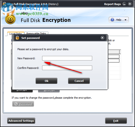 idoo Full Disk Encryption(磁盘加密工具) 2.0.0 官方版