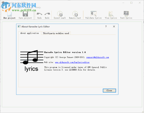 Karaoke Lyrics Editor(卡拉ok歌词制作软件) 1.6 官方版