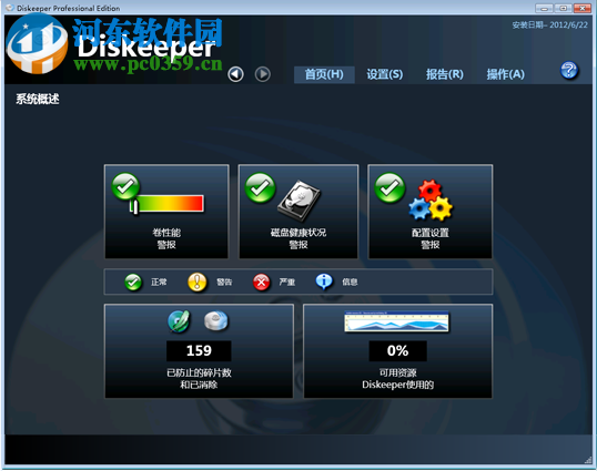 Condusiv Diskeeper(磁盘碎片整理工具) 20.0.1286 专业版