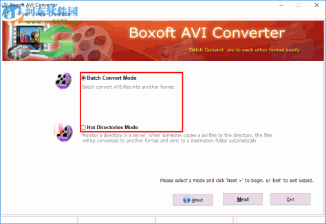 Boxoft AVI Converter(AVI格式转换软件) 1.0 官方版