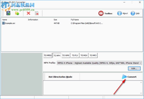 Boxoft AVI Converter(AVI格式转换软件) 1.0 官方版