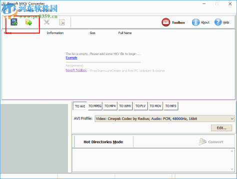 Boxoft MKV Converter(MKV转MP4软件) 1.0 官方版