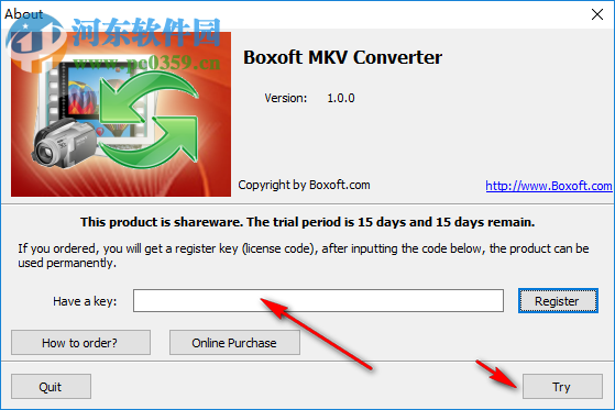 Boxoft MKV Converter(MKV转MP4软件) 1.0 官方版