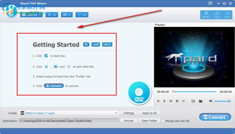 Tipard DVD Ripper(DVD光盘内容转换) 9.2.18 破解版