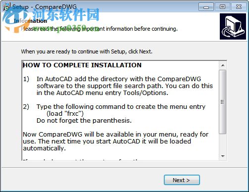 CompareDWG(CAD图纸对比工具) 1.01 汉化版