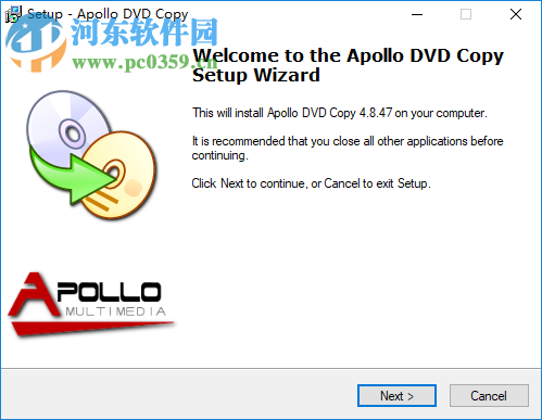 Apollo DVD Copy(DVD复制工具) 4.8.47 官方版