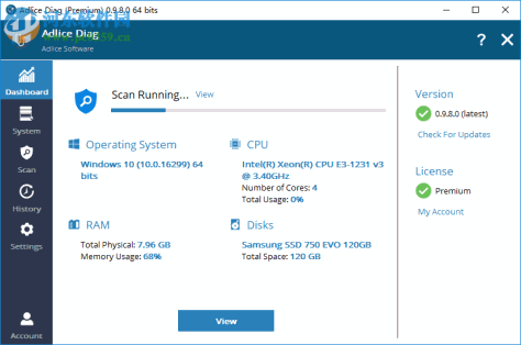 Adlice Diag(反恶意软件) 0.9.8.0 免费版