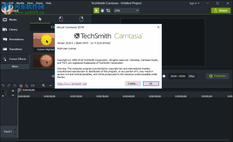 camtasia studio 2018中文完美汉化破解版