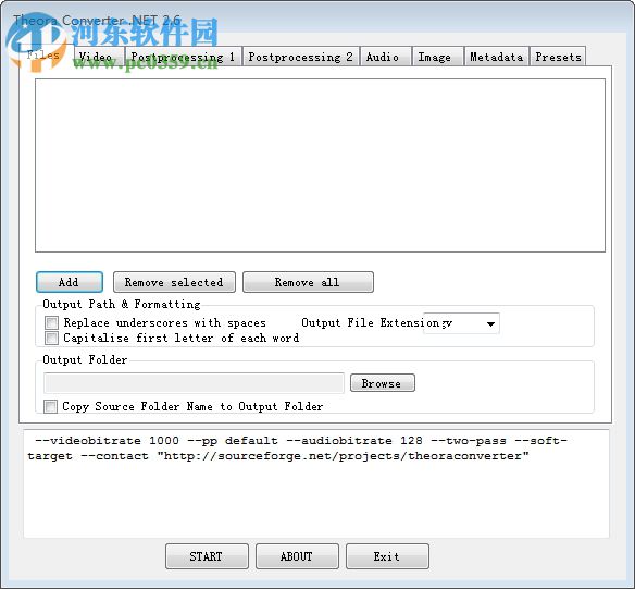 Theora Converter .Net(ogg格式转换) 2.6 中文版