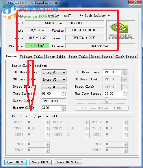 Kepler BIOS Tweaker(显卡性能优化软件) 1.27 绿色版