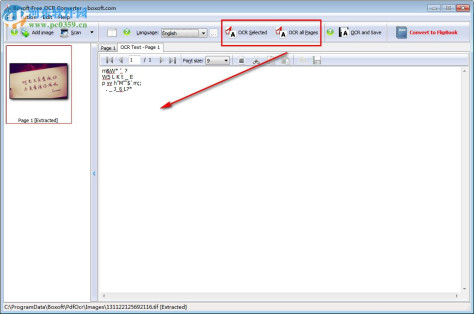 Boxoft Free OCR(OCR识别软件) 1.0 官方版
