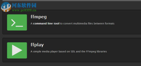 FFmpeg for window