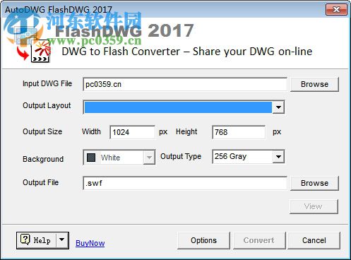 AutoDWG FlashDWG(DWG转Flash工具) 2.6 官方版