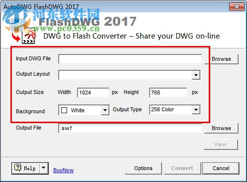 AutoDWG FlashDWG(DWG转Flash工具) 2.6 官方版