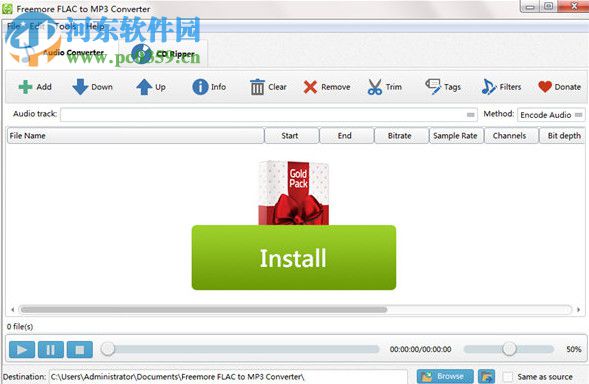 Freemore FLAC to MP3 Converter(FLAC转MP3工具) 10.8.1 官方版