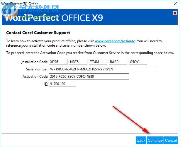 wordperfect office x9注册激活工具