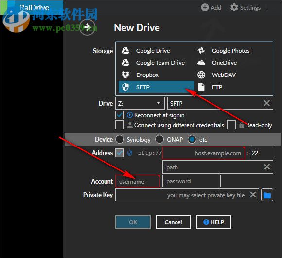 RaiDrive(网盘映射工具) 1.6.2.416 官方版