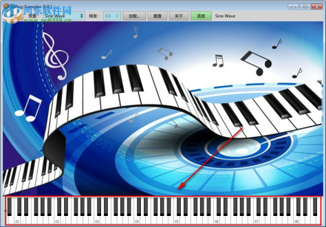 Swing Sampler(模拟钢琴软件) 0.0.1 绿色版
