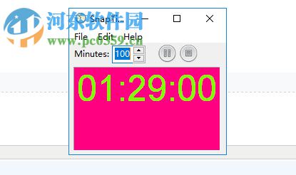 SnapTimer(桌面倒计时软件) 0.1 免费版