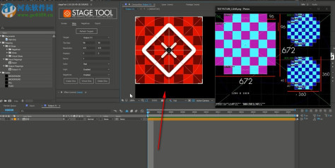 Aescripts stageTool(LED大屏幕VJ视觉素材映射对齐AE脚本) 1.0 免费版