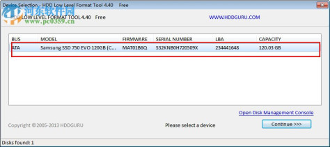 HDD LLF Low Level Format Tool(硬盘低级格式化工具) 4.40 免费版