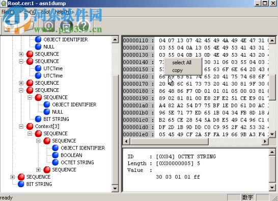 Asn1dump(文件编码格式查看器) 0.10.1 绿色免费版