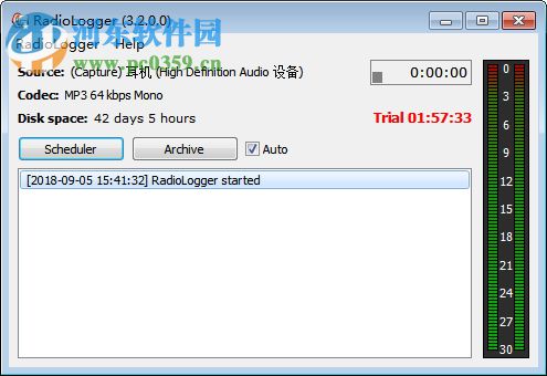 RadioLogger(广播录制软件) 3.3.0.0 免费版