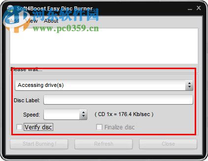 Soft4Boost Easy Disc Burner(光盘刻录软件下载)