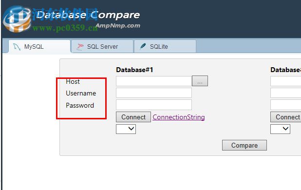 Database Compare(数据库表结构差异可视化工具) 1.1 官方版