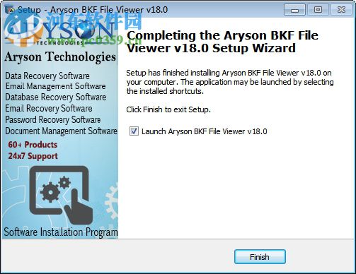 Aryson BKF File Viewer(BKF文件阅读器) 18.0 官方版