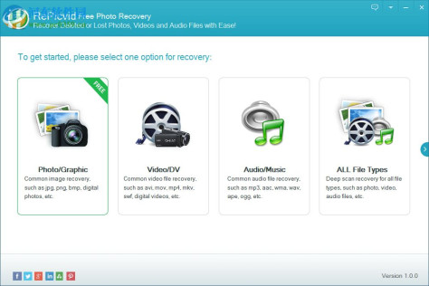 RePicvid Free Photo Recovery(照片恢复软件) 1.0.0 官方版