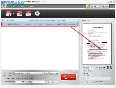 Tipard Free PDF to Word Converter(PDF转Word工具) 3.3.18 官方版
