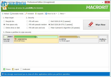 Macrorit Data Wiper 4.6.0 注册版