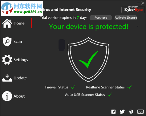 CyberByte Antivirus(恶意软件删除工具) 1.0.0.0 官方版