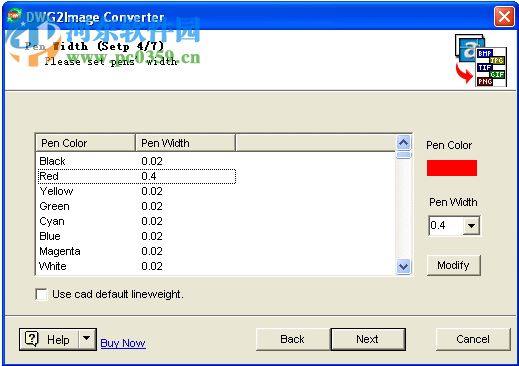 DWG2Image Converter(DWG图像转换工具) 2015 官方版