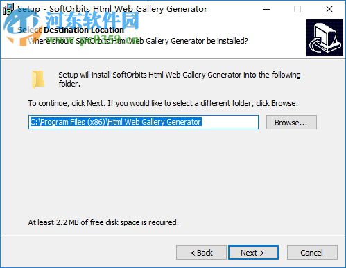 Html Web Gallery Generator(图片转html工具) 1.2 官方版