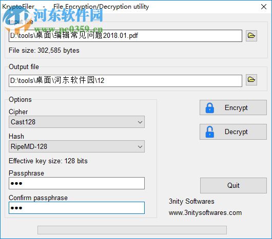 KryptoFiler(文档加密工具) 1.0.2 官方版