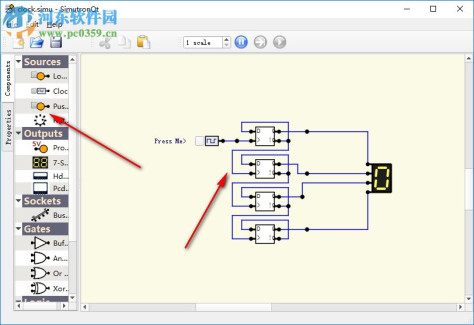 SimutronQt(电路模拟器) 1.0.1 绿色版