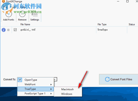 FontXChange(字体转换软件) 5.1.0 免费版