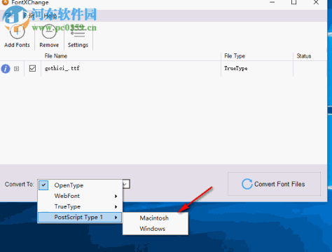 FontXChange(字体转换软件) 5.1.0 免费版